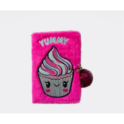Bloc notes en peluche A5