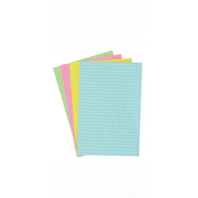Fiche bristol blanc et couleur 5x5 A5, A4 et 50x65